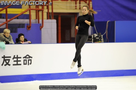 2013-02-26 Milano - World Junior Figure Skating Championships 353 Practice